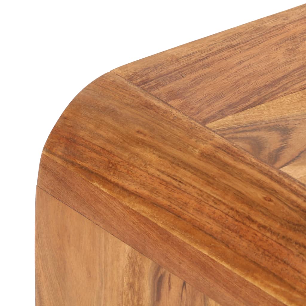 Salontafel 90x50x30 cm massief acaciahout is nu te koop bij PeponiXL, paradijselijk wonen!