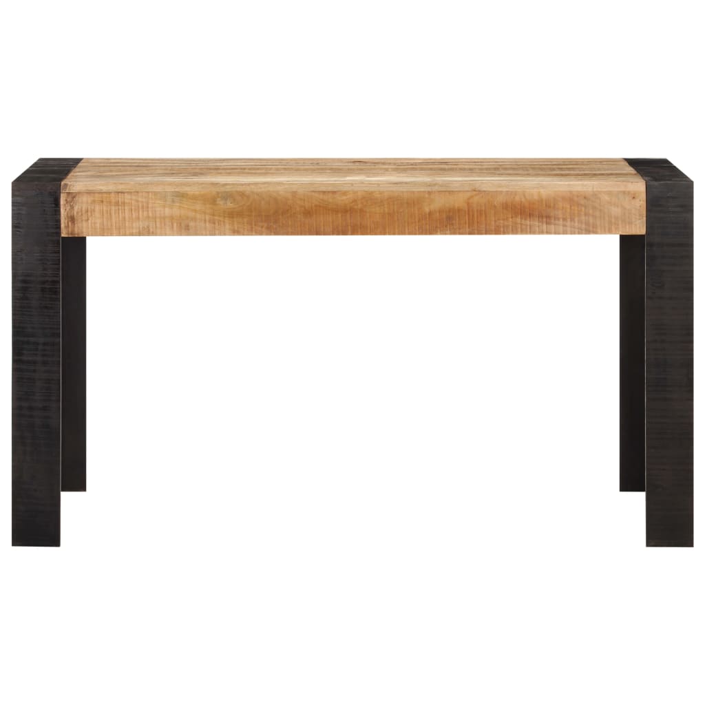 Eettafel 140x70x76 cm massief ruw mangohout is nu te koop bij PeponiXL, paradijselijk wonen!