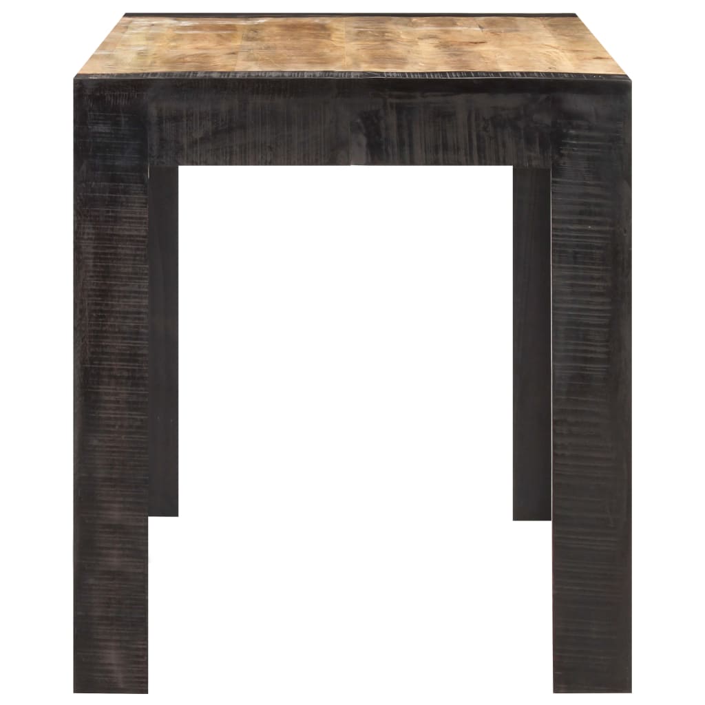 Eettafel 140x70x76 cm massief ruw mangohout is nu te koop bij PeponiXL, paradijselijk wonen!