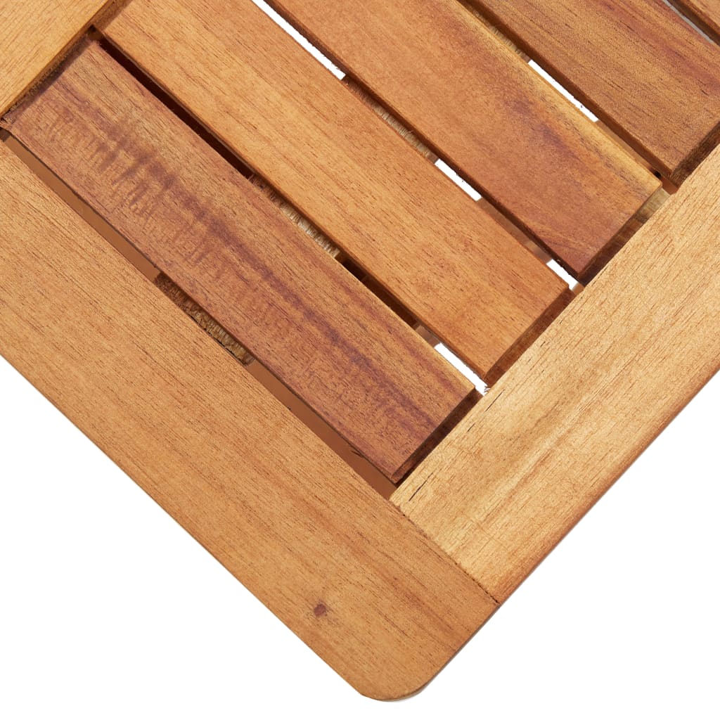 Ligbedden 2 st met tafel poly rattan en massief acaciahout is nu te koop bij PeponiXL, paradijselijk wonen!