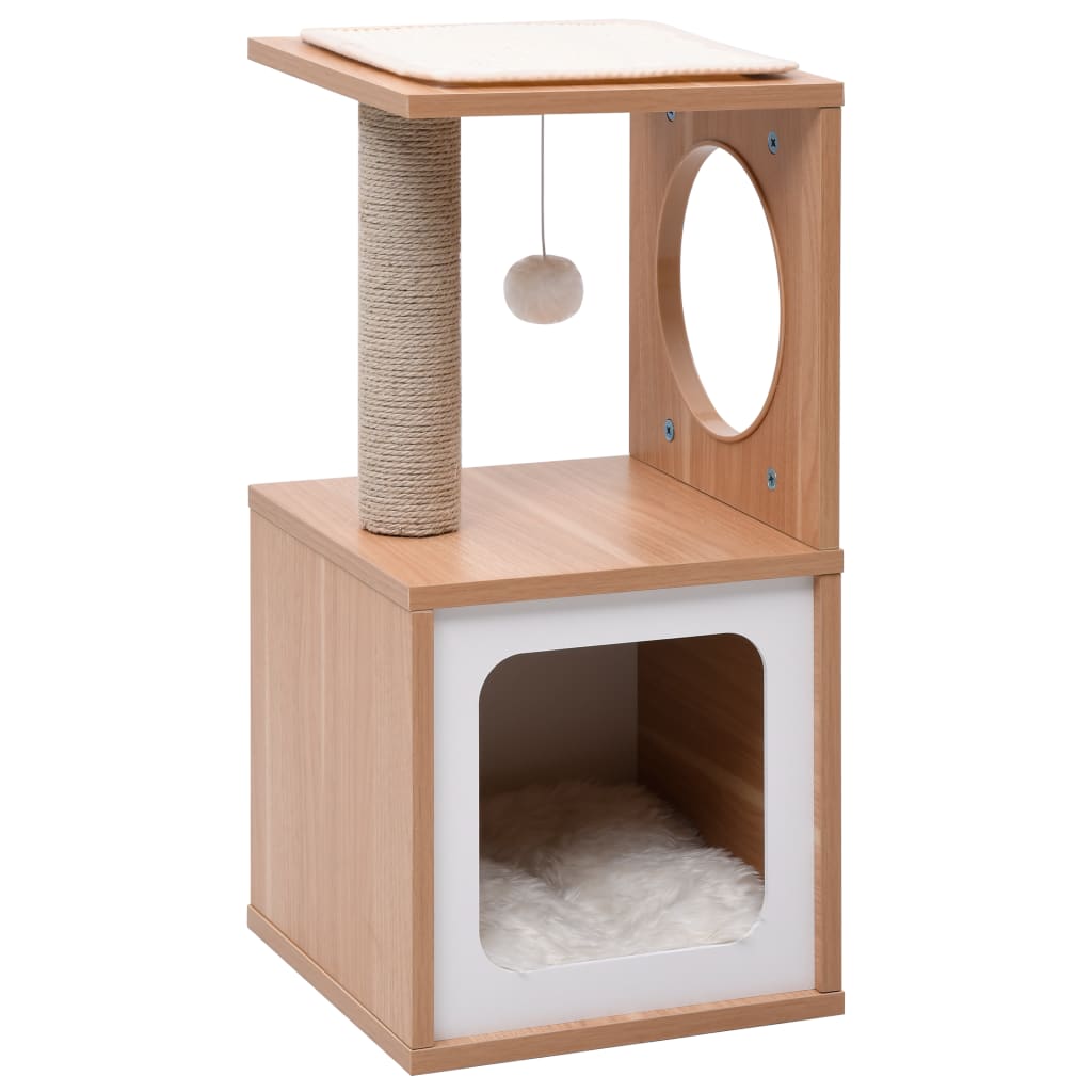Kattenkrabpaal met sisal krabmat 60 cm is nu te koop bij PeponiXL, paradijselijk wonen!