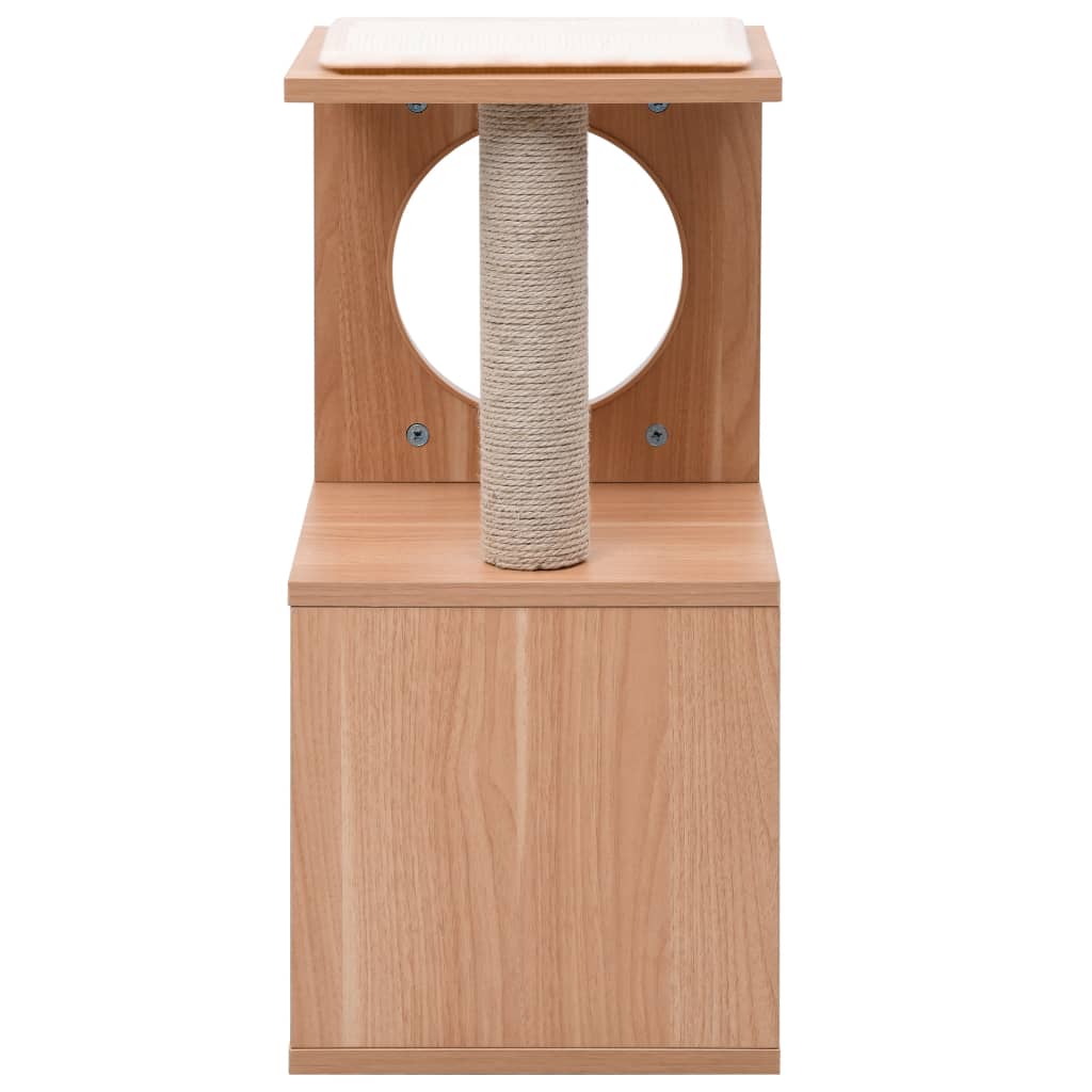 Kattenkrabpaal met sisal krabmat 60 cm is nu te koop bij PeponiXL, paradijselijk wonen!