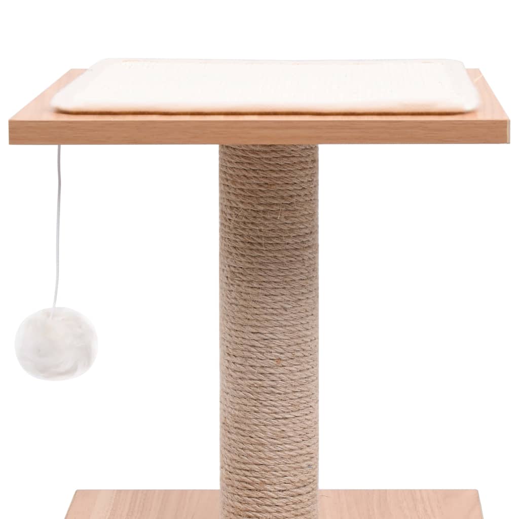 Kattenkrabpaal met sisal krabmat 62 cm is nu te koop bij PeponiXL, paradijselijk wonen!