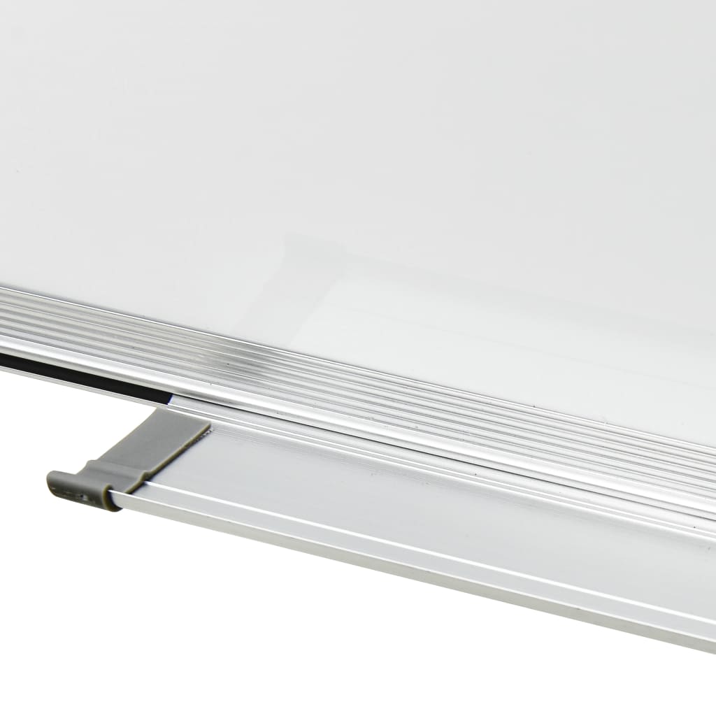 Whiteboard magnetisch 50x35 cm staal wit is nu te koop bij PeponiXL, paradijselijk wonen!
