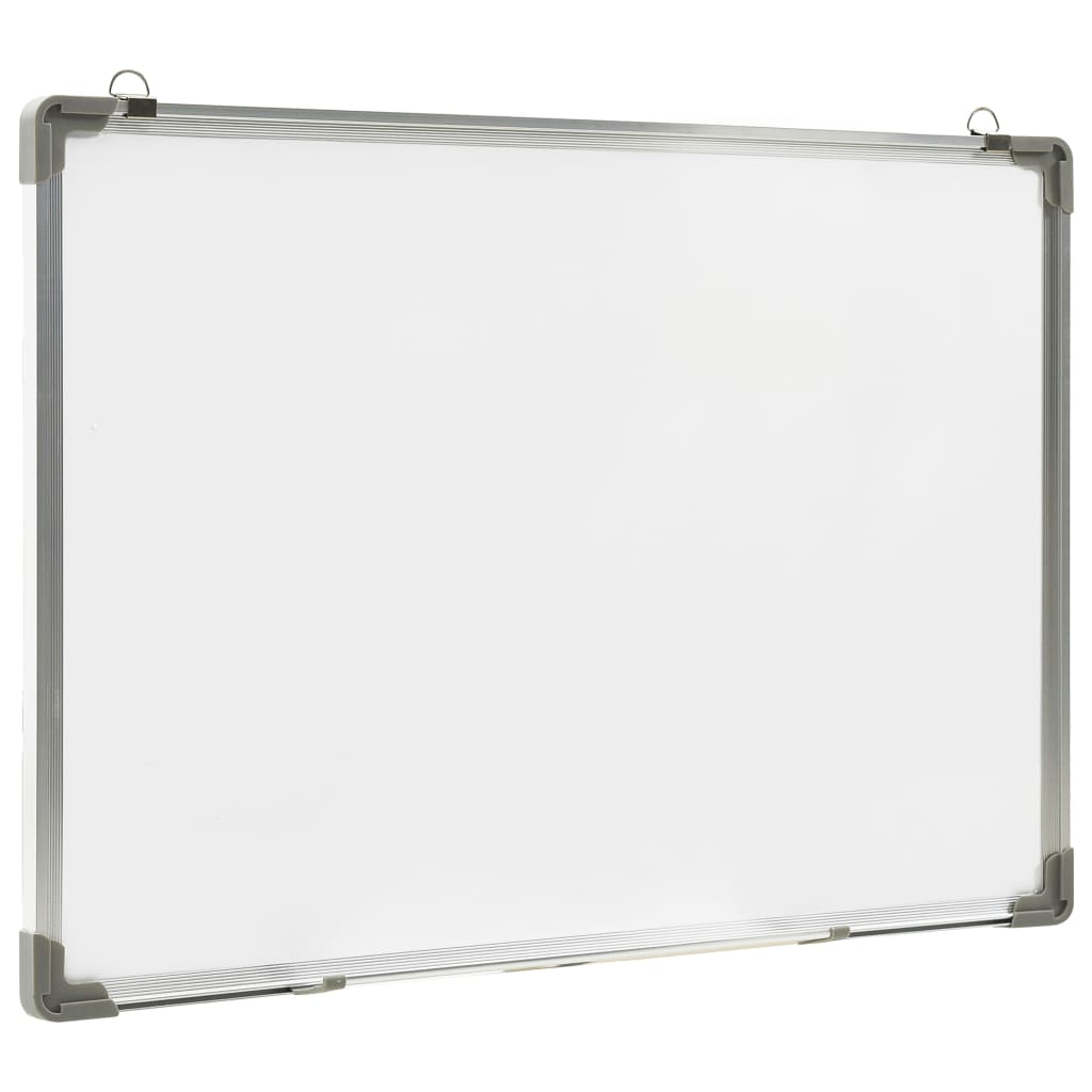 Whiteboard magnetisch 90x60 cm staal wit is nu te koop bij PeponiXL, paradijselijk wonen!