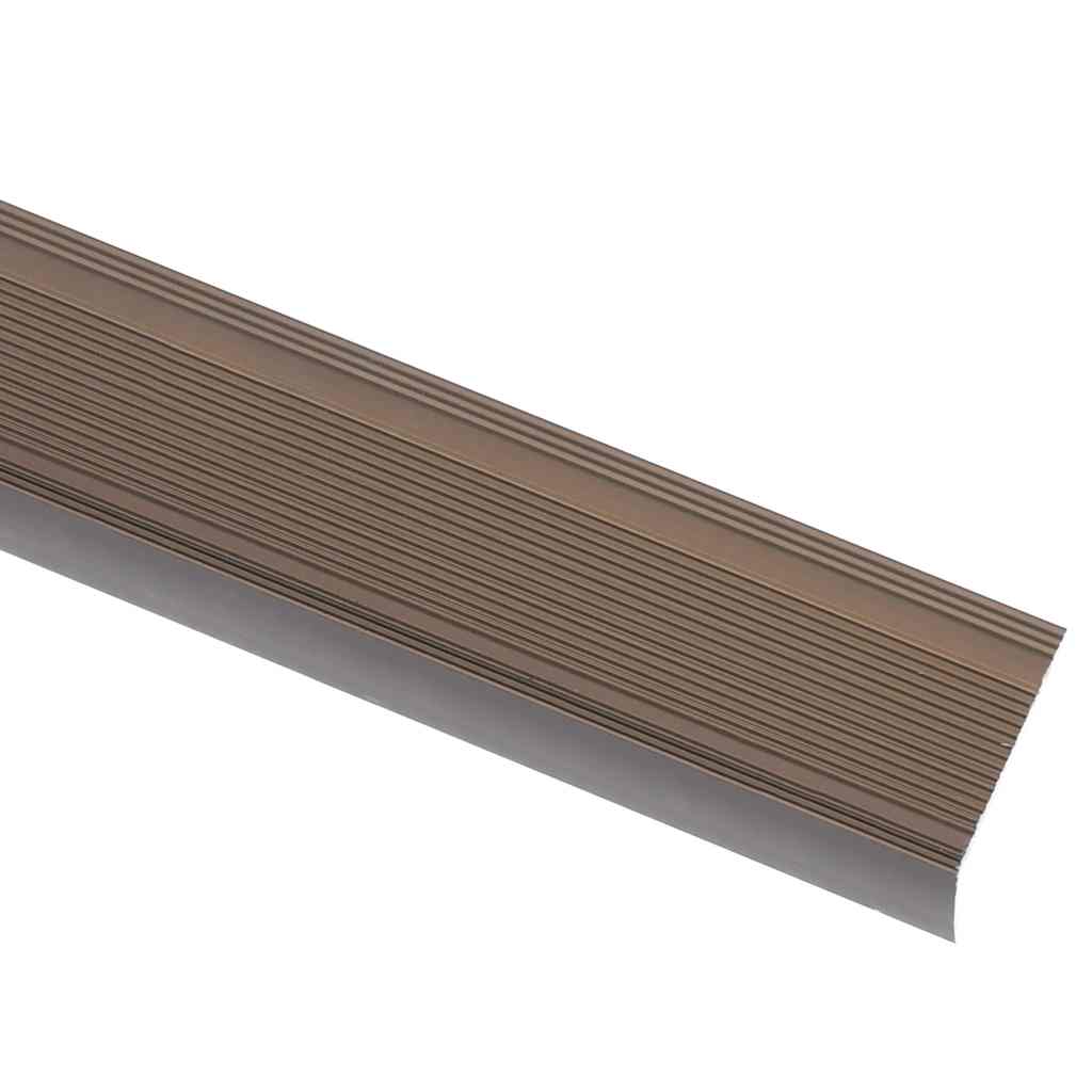 Trapneuzen L-vormig 15 st 100 cm aluminium bruin is nu te koop bij PeponiXL, paradijselijk wonen!