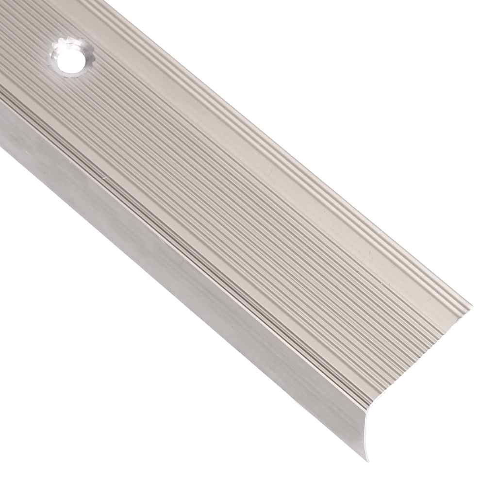 Trapneuzen L-vormig 15 st 100 cm aluminium champagnekleurig is nu te koop bij PeponiXL, paradijselijk wonen!