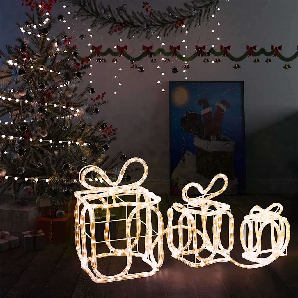 Kerstverlichting voor binnen en buiten cadeaudozen 180 LED's is nu te koop bij PeponiXL, paradijselijk wonen!