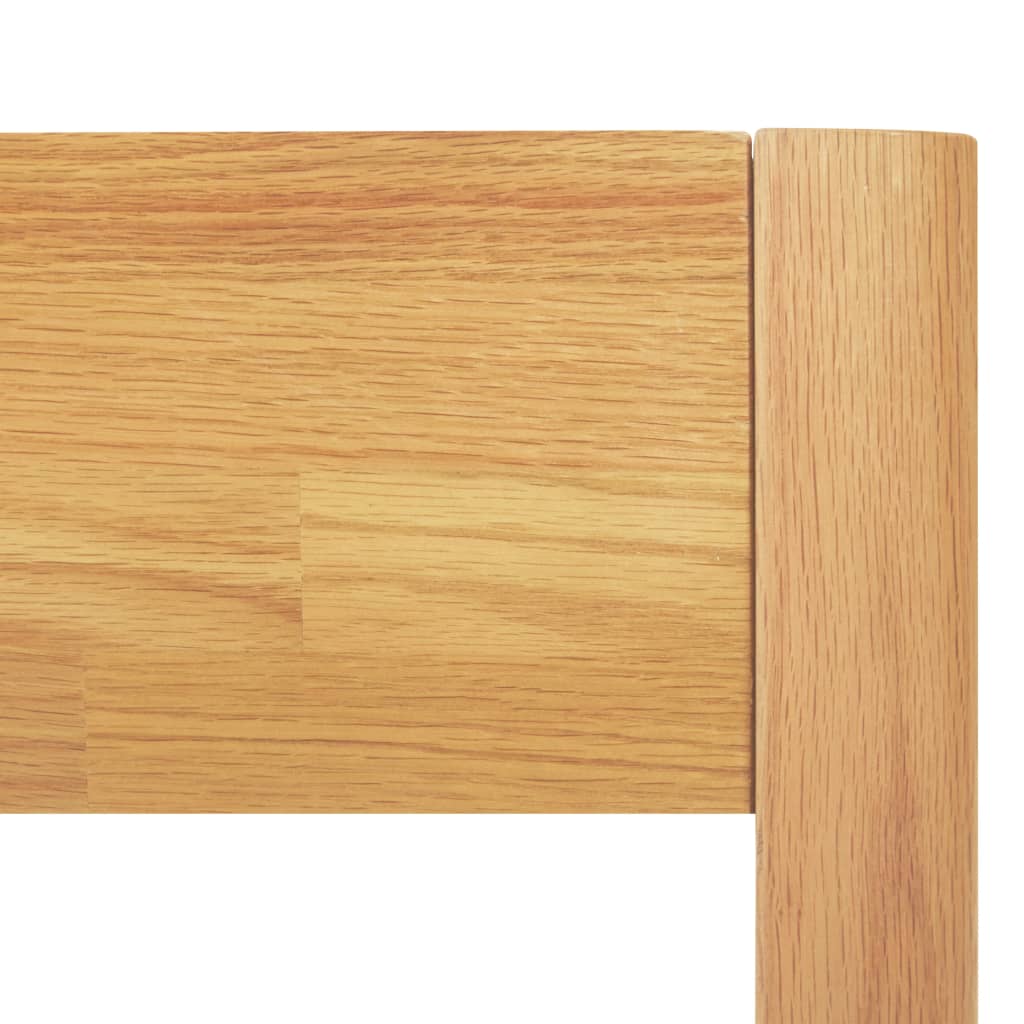 Bedframe massief eikenhout 180x200 cm is nu te koop bij PeponiXL, paradijselijk wonen!