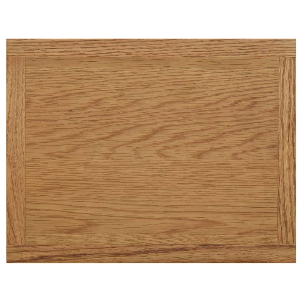 Bijzettafel 45x35x55 cm massief eikenhout is nu te koop bij PeponiXL, paradijselijk wonen!