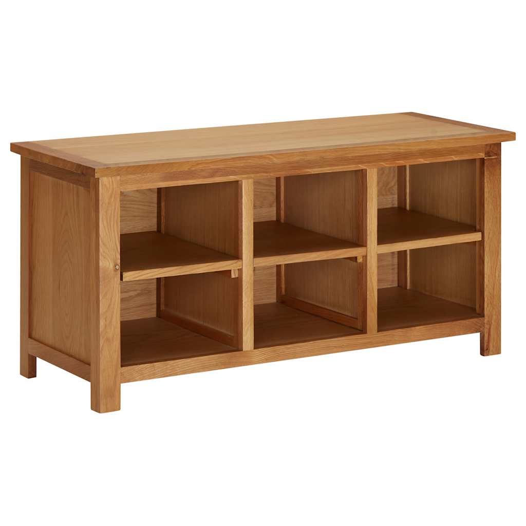 Schoenenrek 90x37x45 cm massief eikenhout is nu te koop bij PeponiXL, paradijselijk wonen!