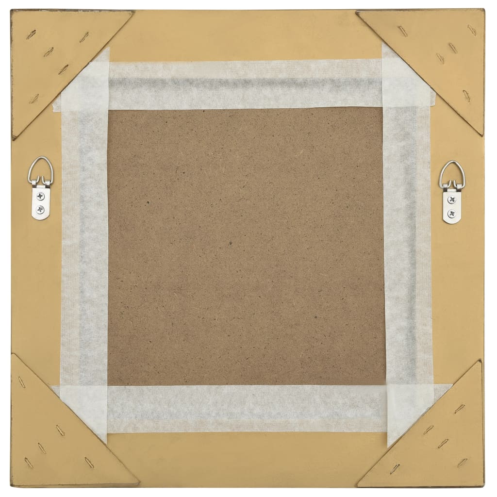 Wandspiegel barok stijl 40x40 cm goudkleurig is nu te koop bij PeponiXL, paradijselijk wonen!