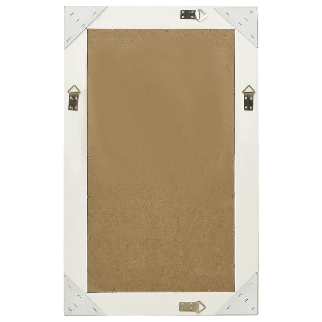 Wandspiegel barok stijl 50x80 cm wit is nu te koop bij PeponiXL, paradijselijk wonen!