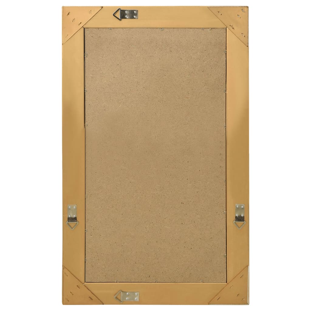 Wandspiegel barok stijl 50x80 cm goudkleurig is nu te koop bij PeponiXL, paradijselijk wonen!