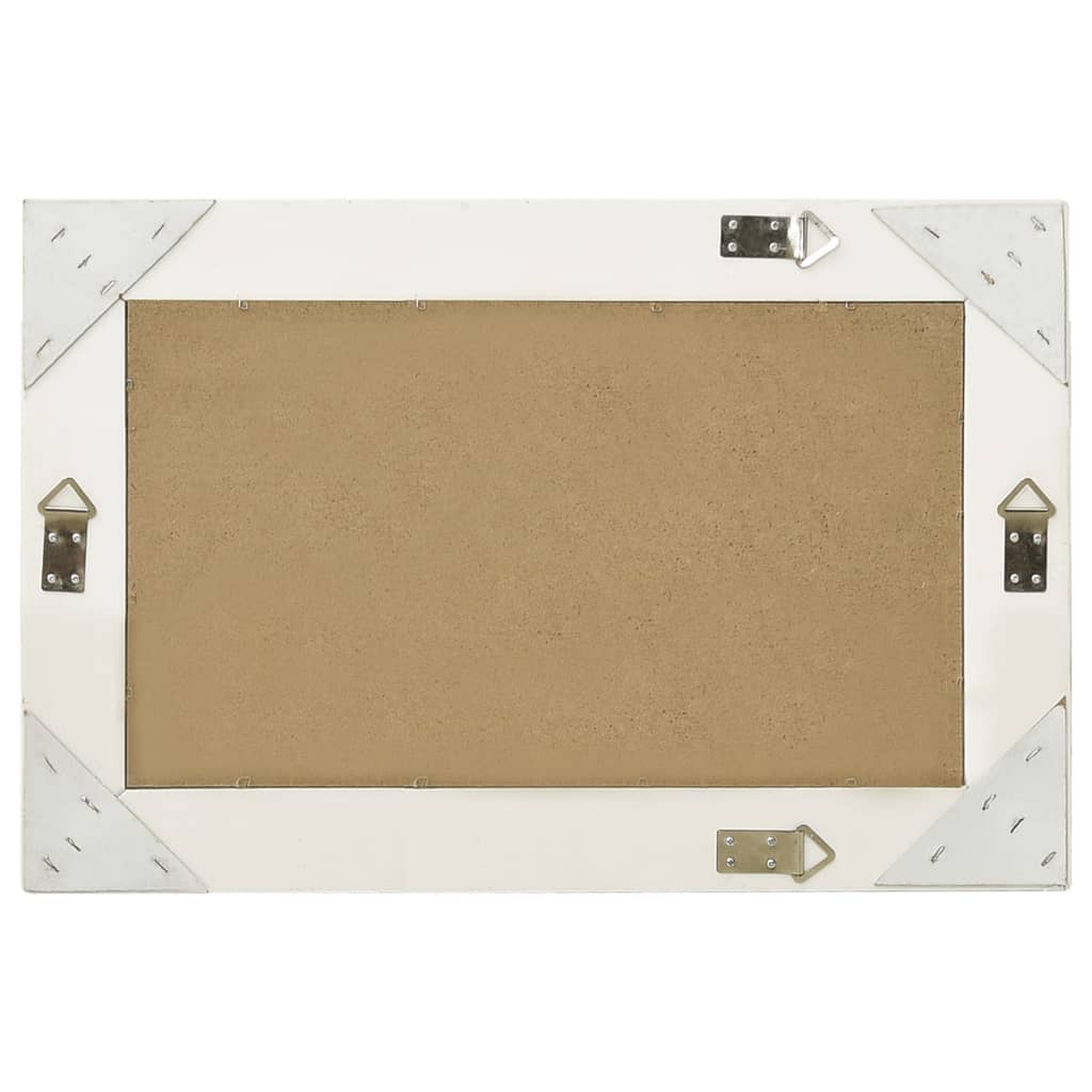 Wandspiegel barok stijl 60x40 cm wit is nu te koop bij PeponiXL, paradijselijk wonen!