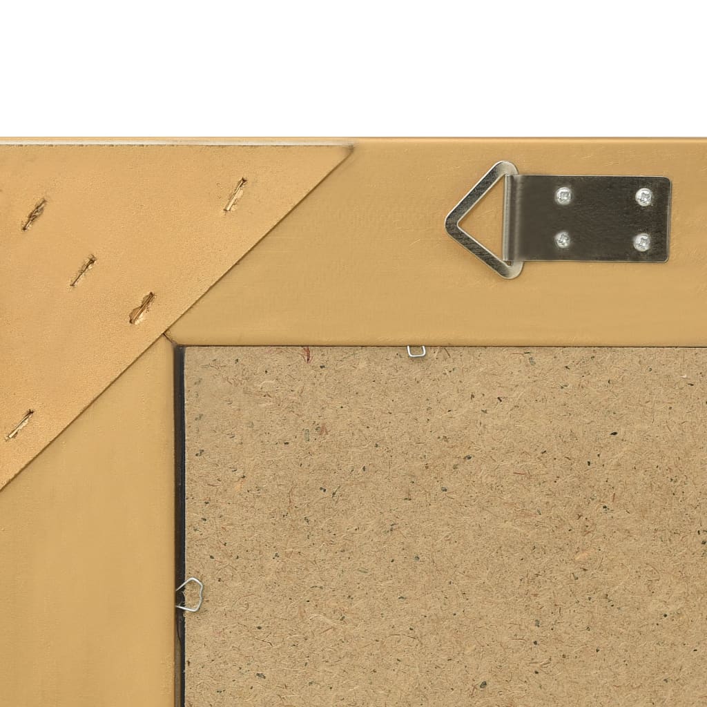 Wandspiegel barok stijl 60x60 cm goudkleurig is nu te koop bij PeponiXL, paradijselijk wonen!