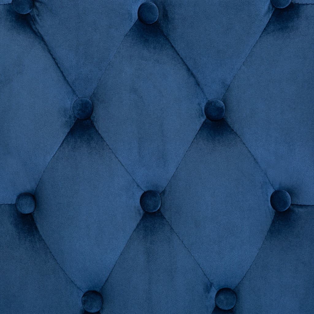 Eetkamerstoel fluweel blauw is nu te koop bij PeponiXL, paradijselijk wonen!