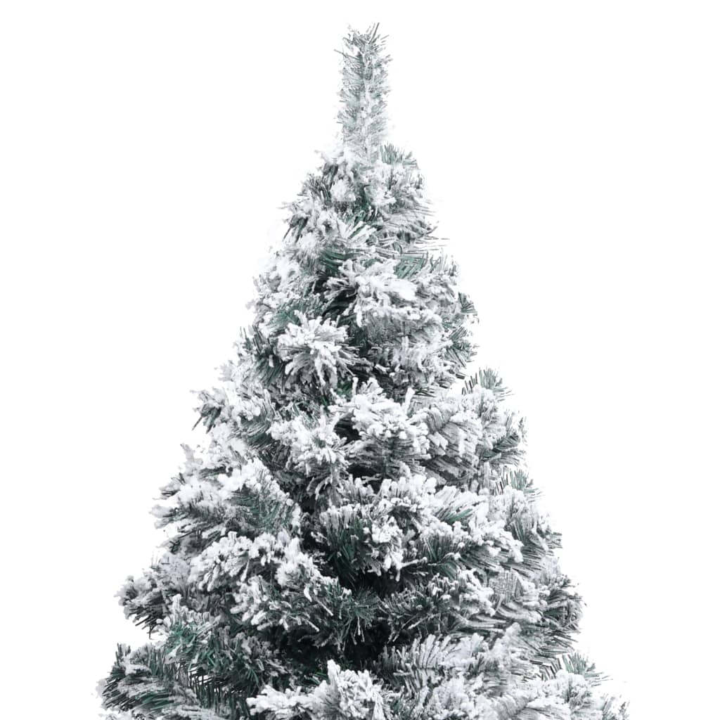 Kunstkerstboom met sneeuw 150 cm groen is nu te koop bij PeponiXL, paradijselijk wonen!