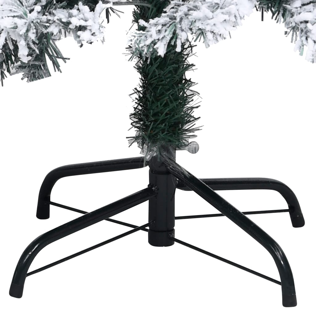 Kunstkerstboom met sneeuw 150 cm groen is nu te koop bij PeponiXL, paradijselijk wonen!