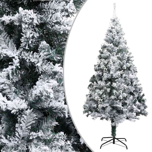 Kunstkerstboom met sneeuw 180 cm groen is nu te koop bij PeponiXL, paradijselijk wonen!