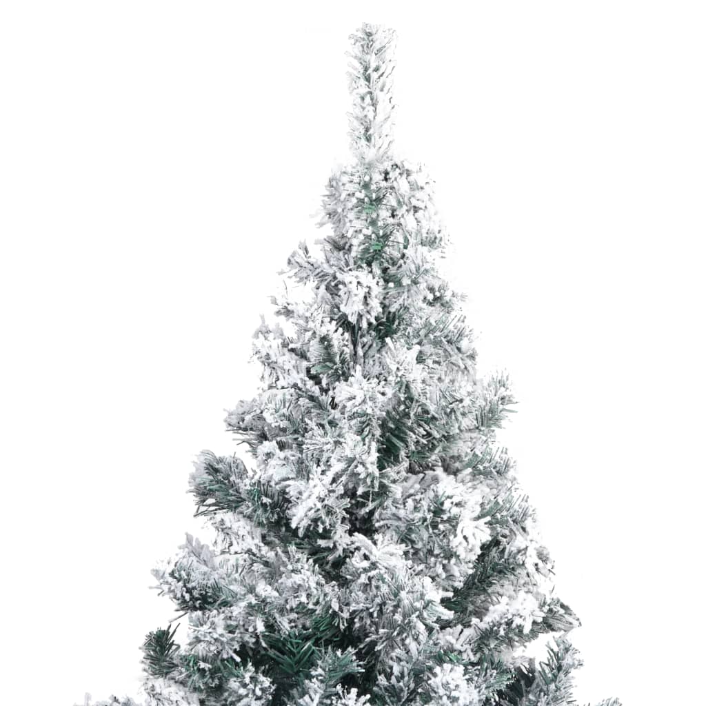Kunstkerstboom met sneeuw 210 cm groen is nu te koop bij PeponiXL, paradijselijk wonen!