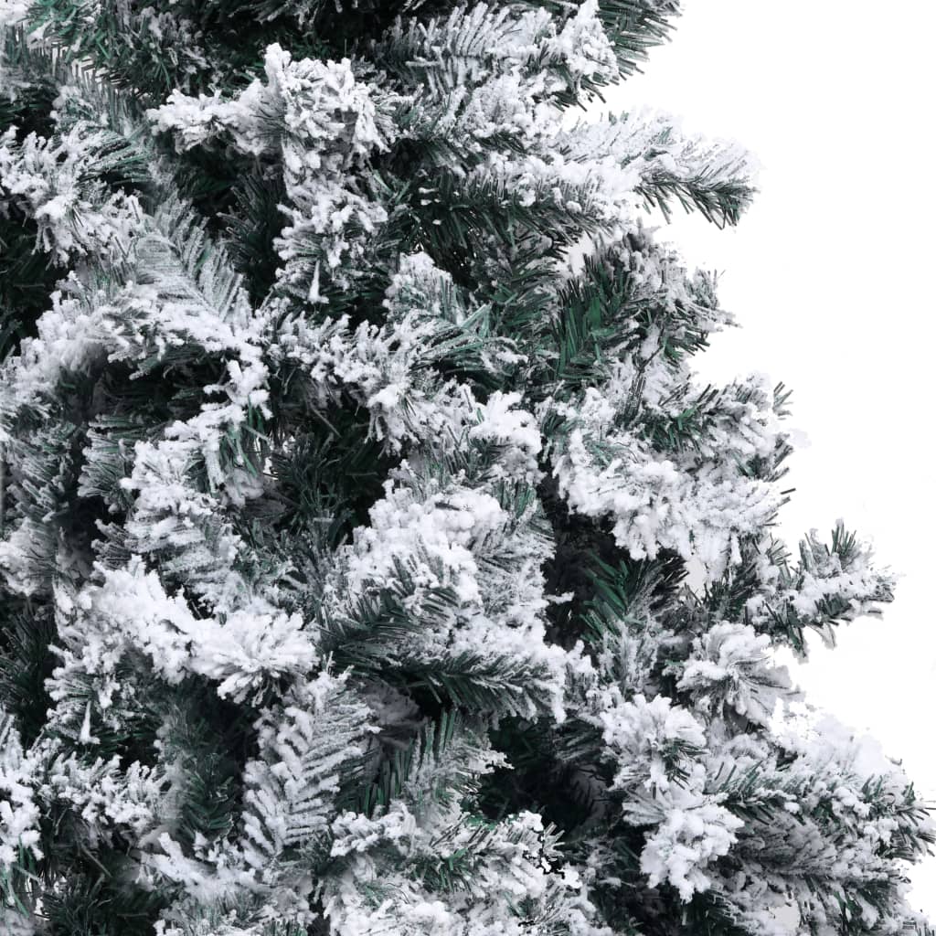 Kunstkerstboom met sneeuw 210 cm groen is nu te koop bij PeponiXL, paradijselijk wonen!