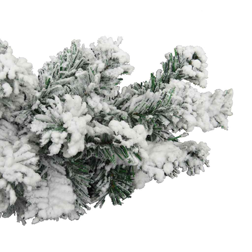 Kerstslinger met sneeuw 10 m PVC groen is nu te koop bij PeponiXL, paradijselijk wonen!