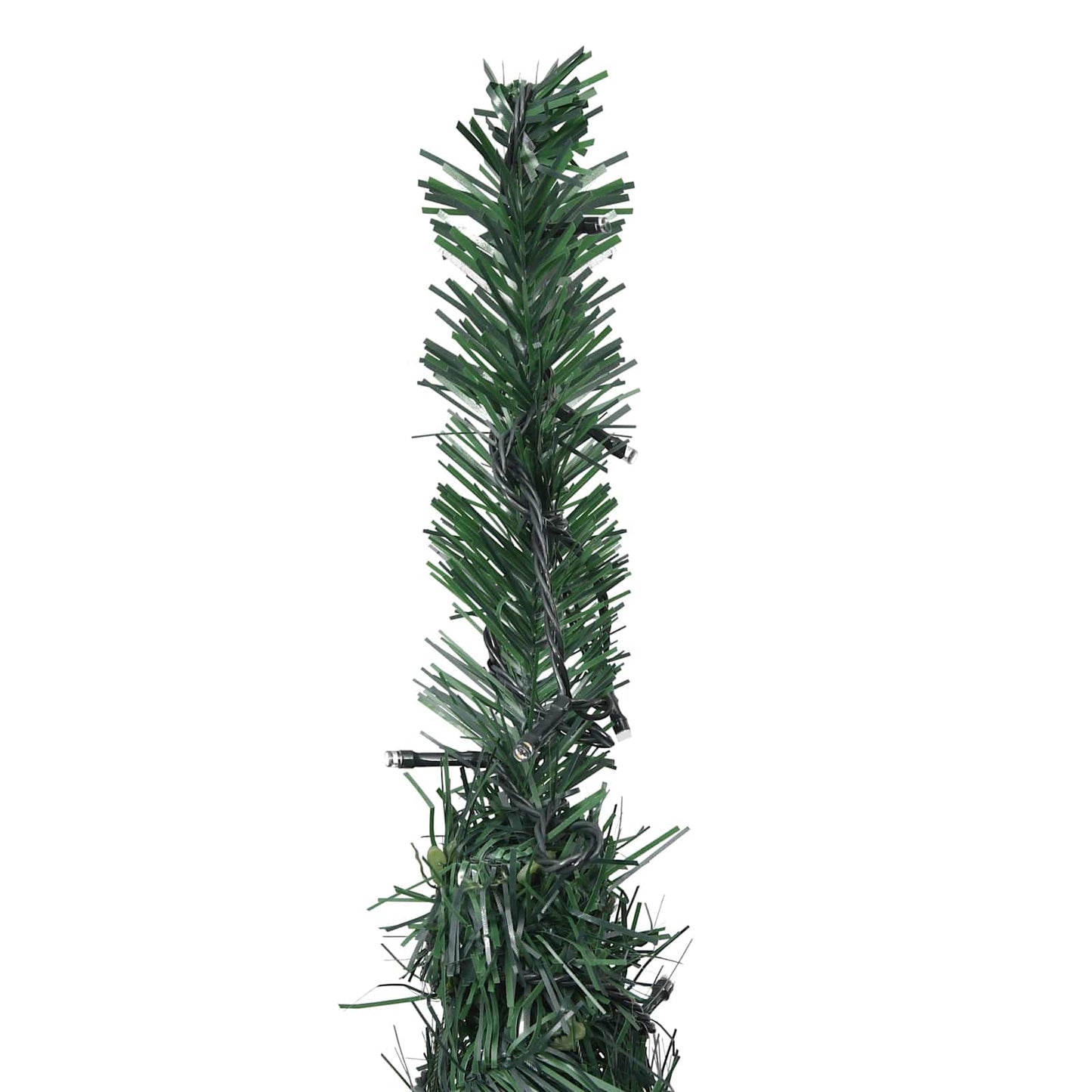 Kerstboom with LED String Lights Groen 150 x 150 cm PVC is nu te koop bij PeponiXL, paradijselijk wonen!