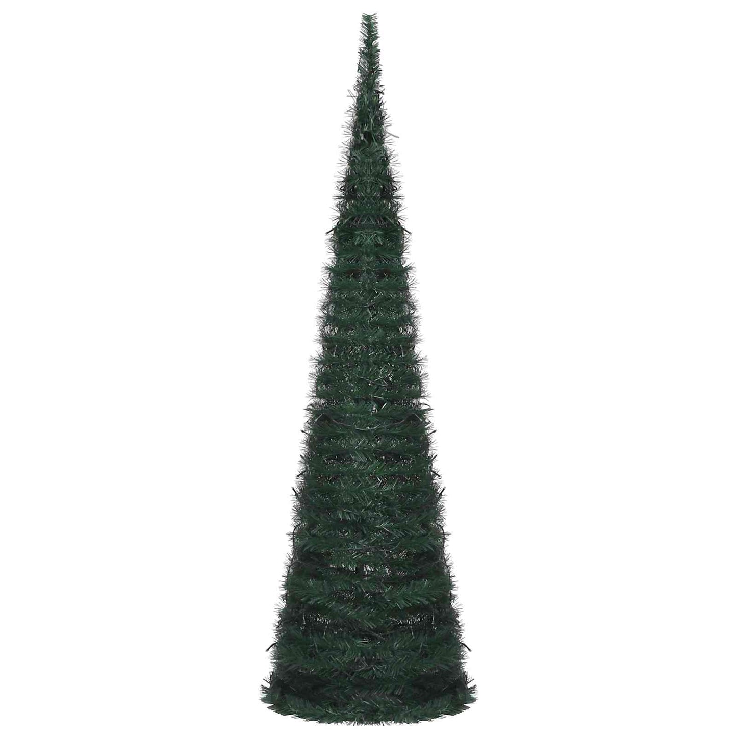 Kerstboom with LED String Lights Groen 150 x 150 cm PVC is nu te koop bij PeponiXL, paradijselijk wonen!
