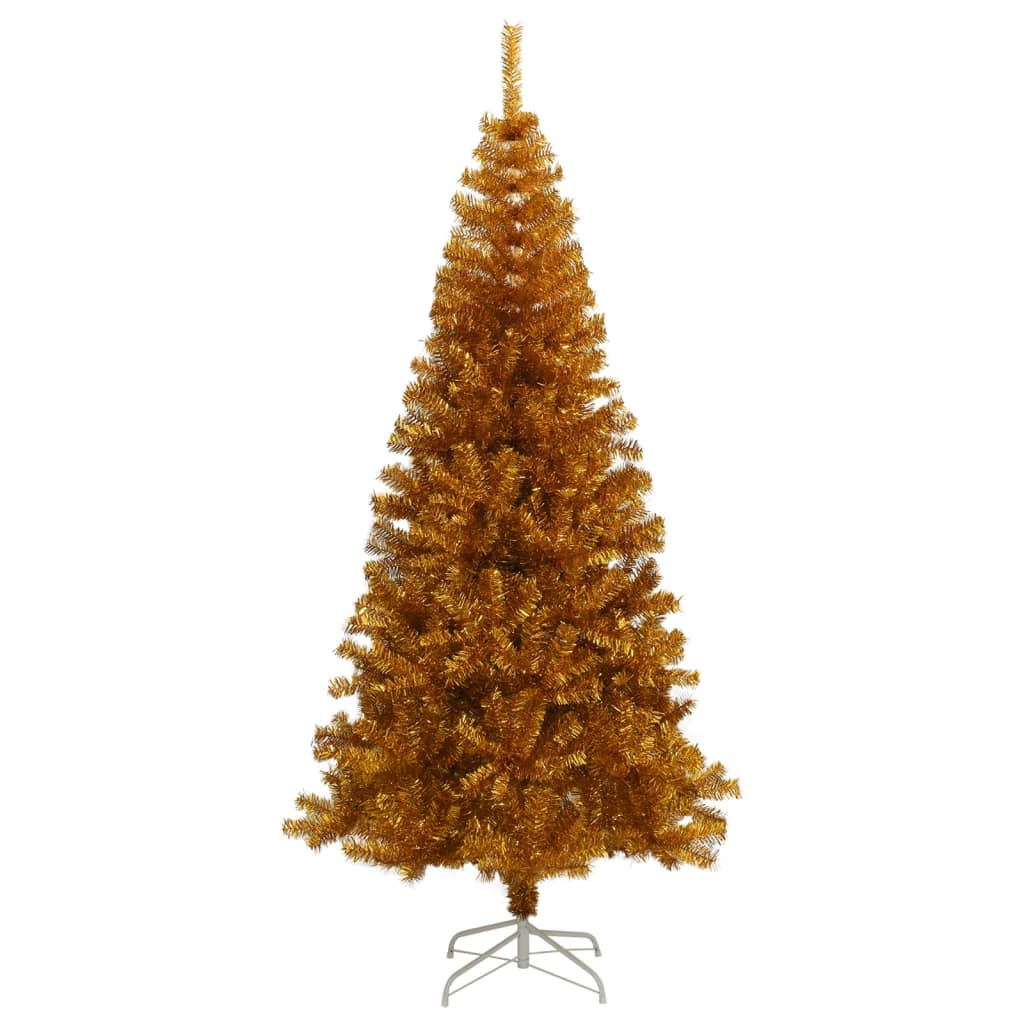 Kunstkerstboom met standaard 180 cm PET goudkleurig is nu te koop bij PeponiXL, paradijselijk wonen!