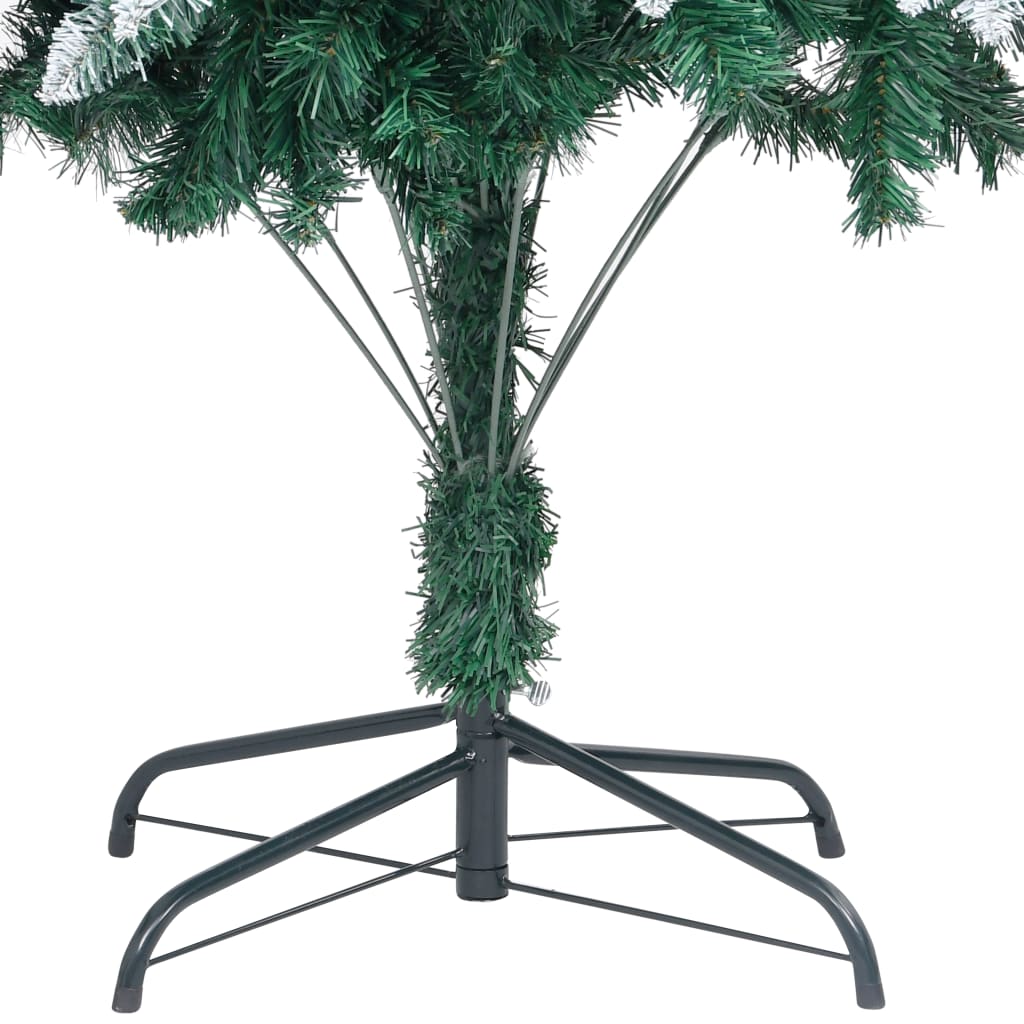 Kunstkerstboom met dennenappels en witte sneeuw 210 cm is nu te koop bij PeponiXL, paradijselijk wonen!