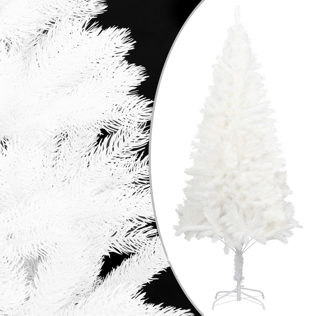Kunstkerstboom met levensechte naalden 150 cm wit is nu te koop bij PeponiXL, paradijselijk wonen!