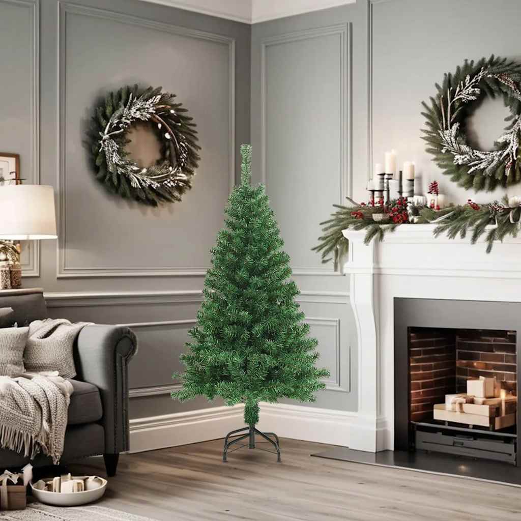 Kunstkerstboom met dikke takken 150 cm PVC groen is nu te koop bij PeponiXL, paradijselijk wonen!