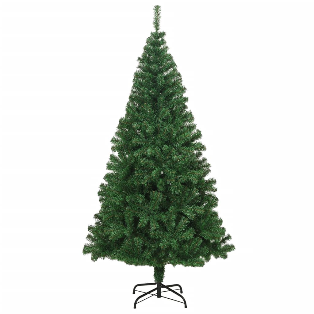 Kunstkerstboom met dikke takken 210 cm PVC groen is nu te koop bij PeponiXL, paradijselijk wonen!
