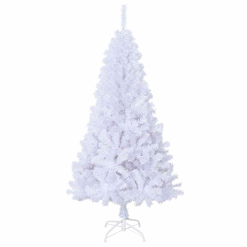Kunstkerstboom met dikke takken 150 cm PVC wit is nu te koop bij PeponiXL, paradijselijk wonen!