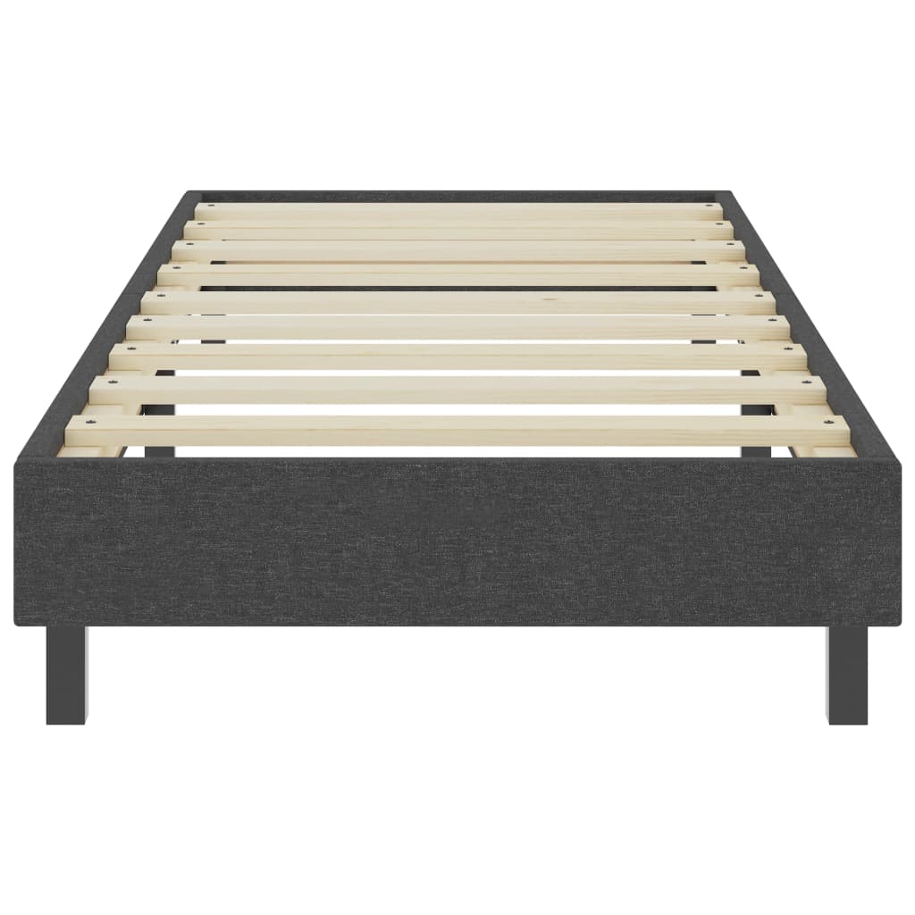 Boxspring stof donkergrijs 80x200 cm is nu te koop bij PeponiXL, paradijselijk wonen!