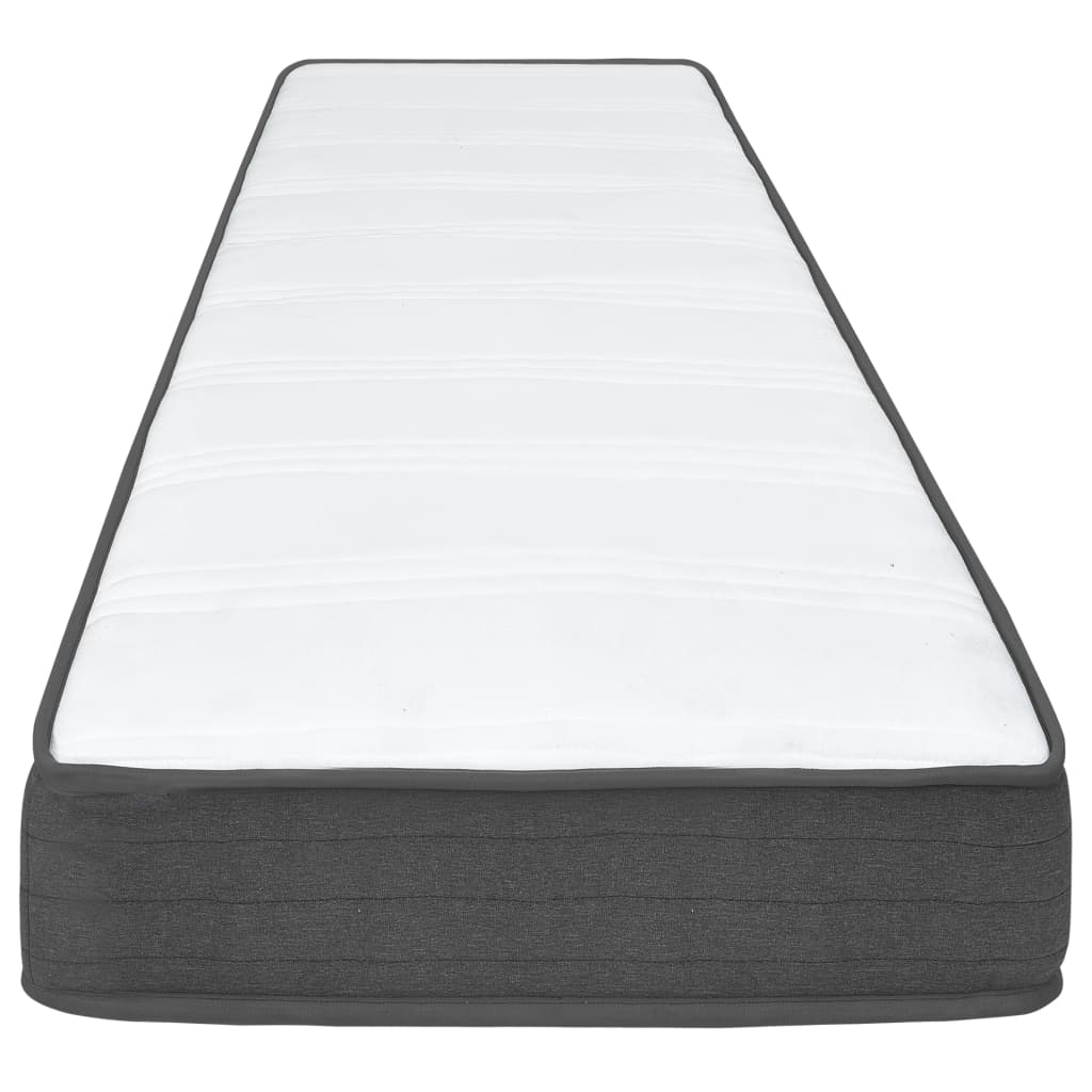 Boxspring stof donkergrijs 80x200 cm is nu te koop bij PeponiXL, paradijselijk wonen!