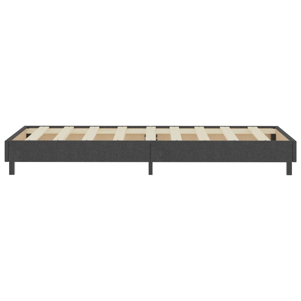 Boxspring stof donkergrijs 100x200 cm is nu te koop bij PeponiXL, paradijselijk wonen!