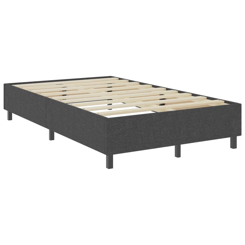 Boxspring stof donkergrijs 120x200 cm is nu te koop bij PeponiXL, paradijselijk wonen!