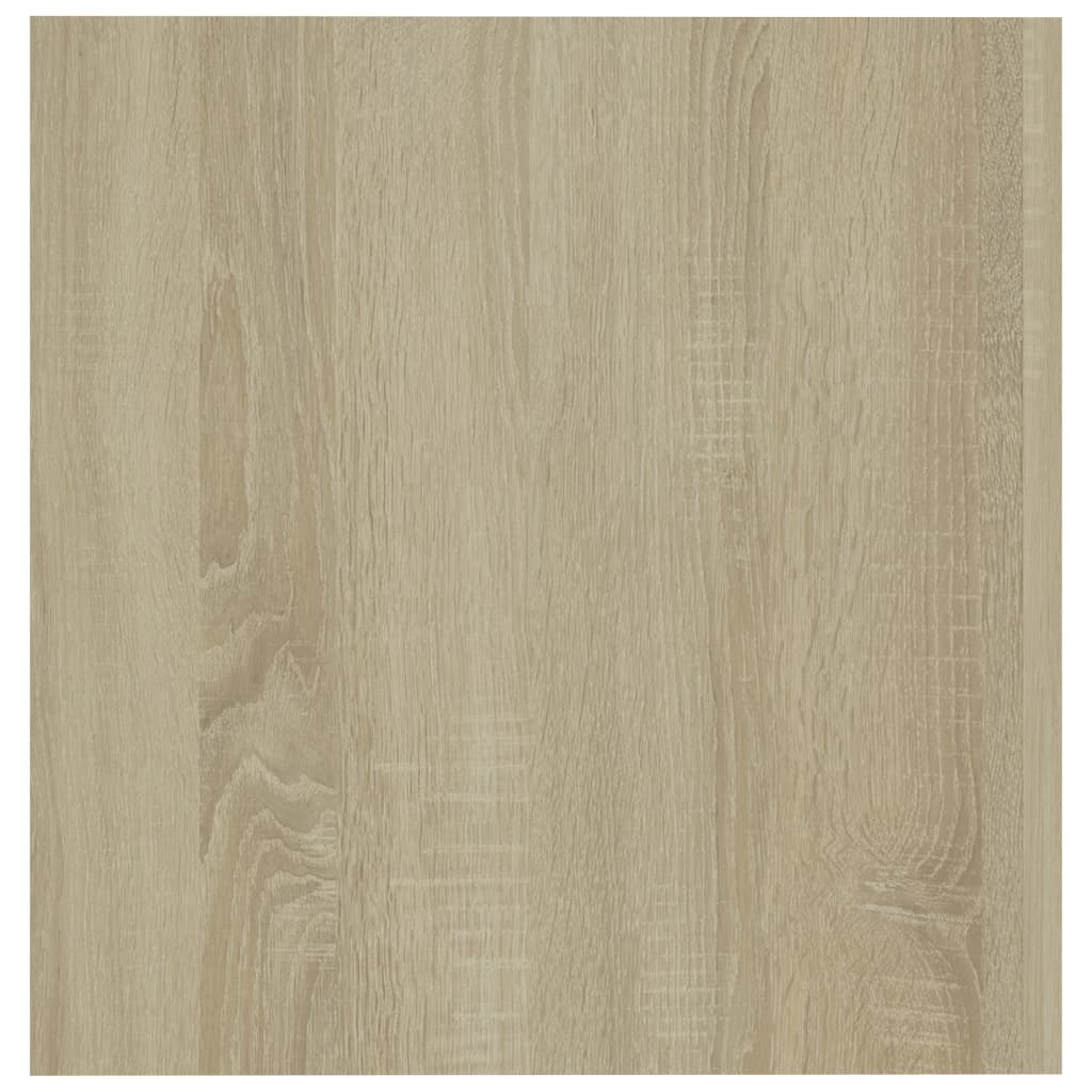 Hangkast 80x39x40 cm bewerkt hout sonoma eikenkleurig is nu te koop bij PeponiXL, paradijselijk wonen!