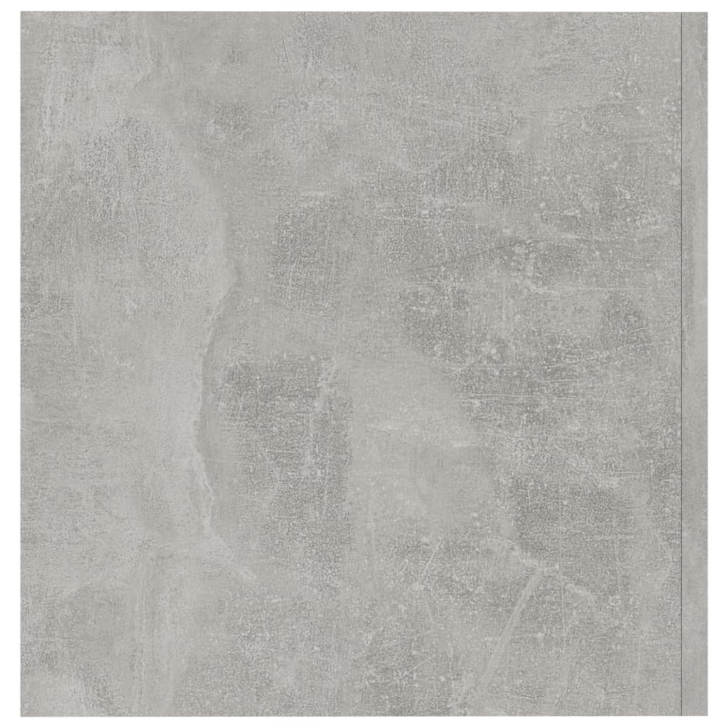 Hangkast 80x39x40 cm bewerkt hout betongrijs is nu te koop bij PeponiXL, paradijselijk wonen!