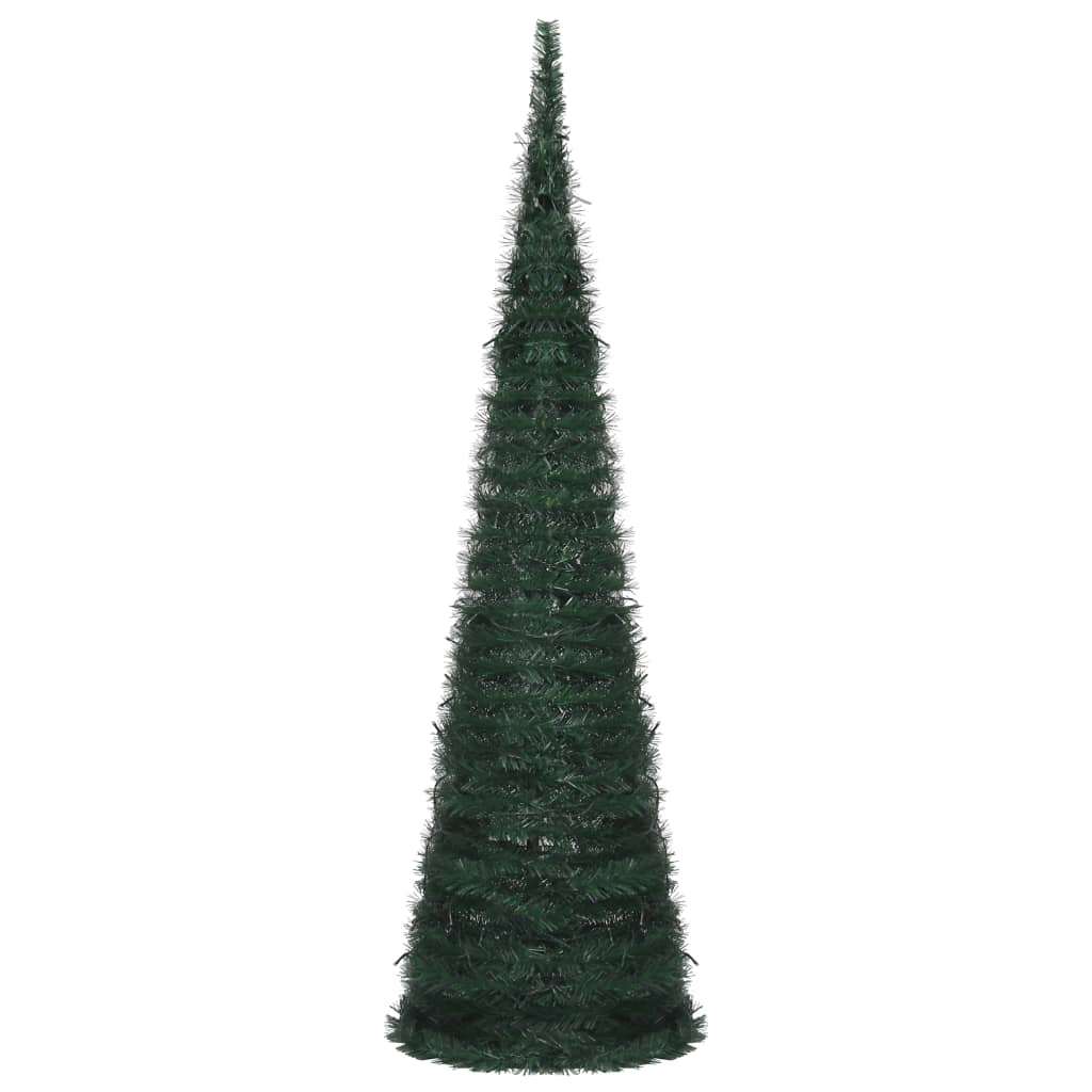 Kunstkerstboom met verlichting pop-up 150 cm groen is nu te koop bij PeponiXL, paradijselijk wonen!