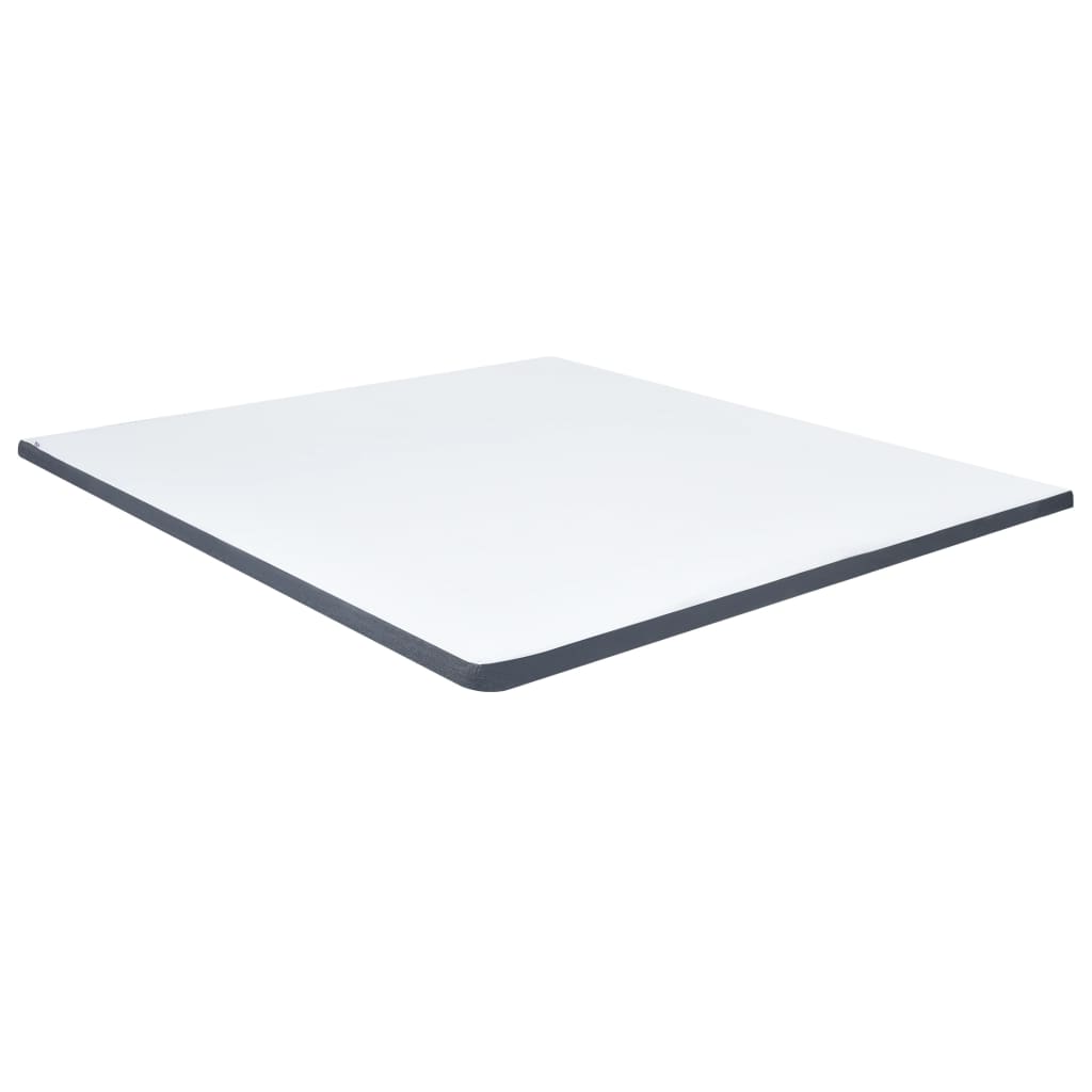 Boxspring stof donkergrijs 200x200 cm is nu te koop bij PeponiXL, paradijselijk wonen!