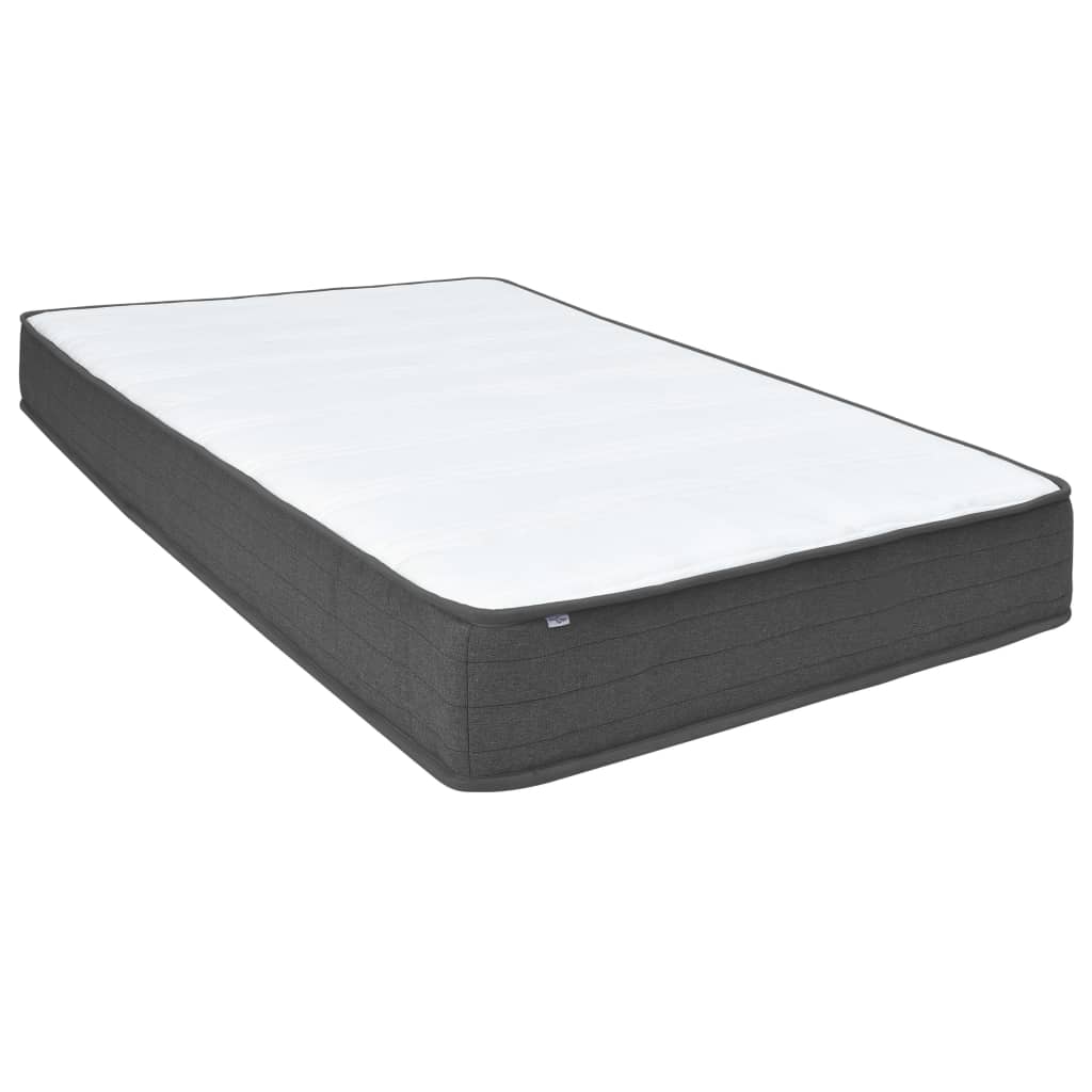 Boxspring stof donkergrijs 160x200 cm is nu te koop bij PeponiXL, paradijselijk wonen!