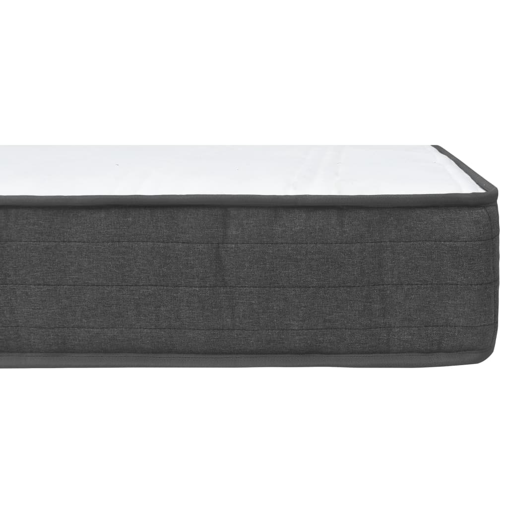 Boxspring stof donkergrijs 180x200 cm is nu te koop bij PeponiXL, paradijselijk wonen!