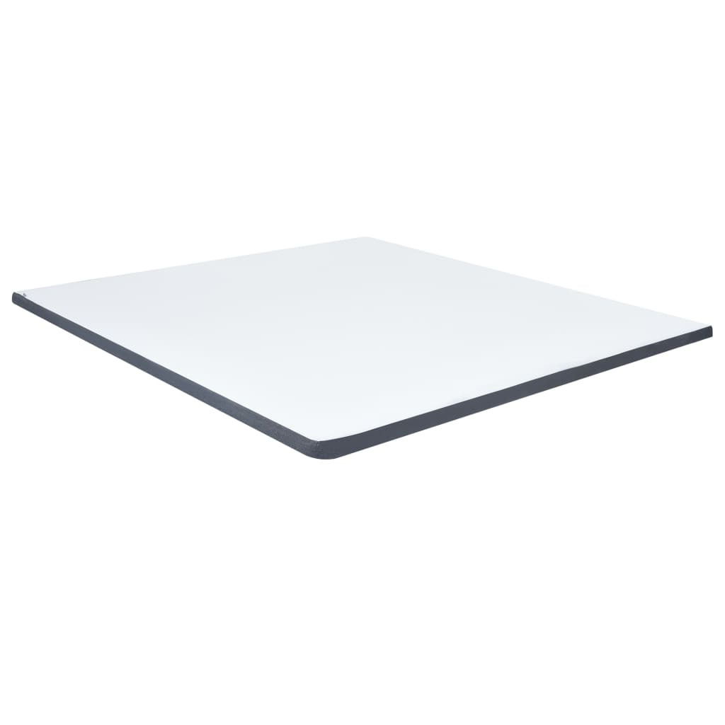 Boxspring stof donkergrijs 200x200 cm is nu te koop bij PeponiXL, paradijselijk wonen!