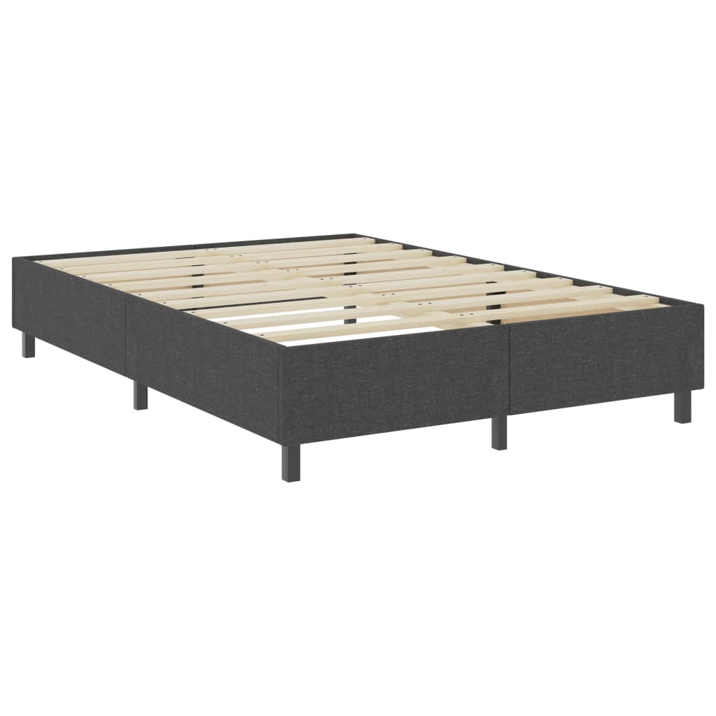 Boxspring stof donkergrijs 160x200 cm is nu te koop bij PeponiXL, paradijselijk wonen!