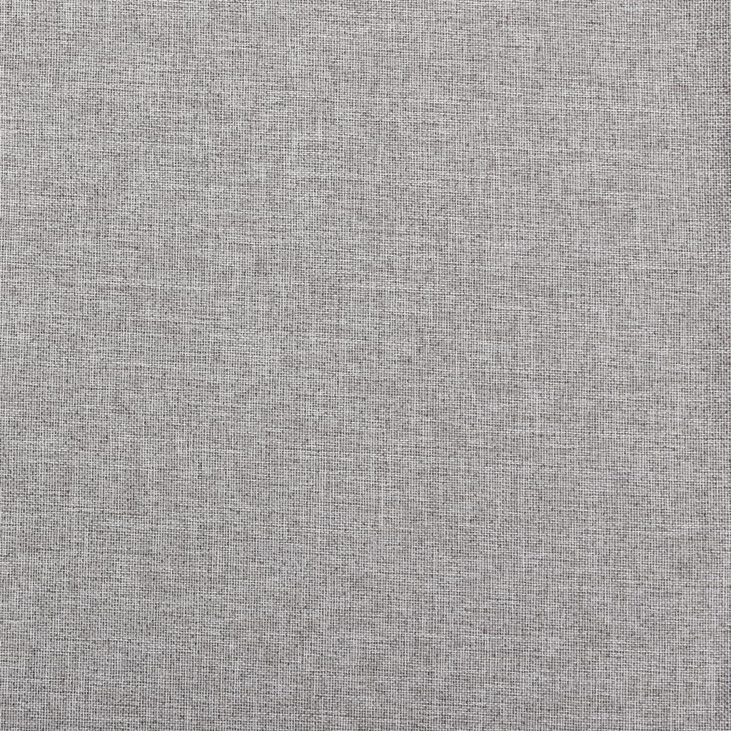 Gordijnen linnen-look verduisterend ogen 2 st 140x245 cm grijs is nu te koop bij PeponiXL, paradijselijk wonen!