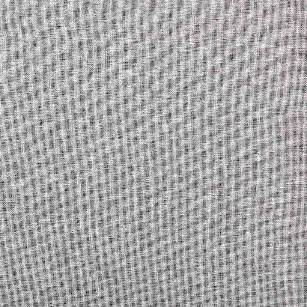 Gordijnen linnen-look verduisterend haken 2 st 140x245 cm grijs is nu te koop bij PeponiXL, paradijselijk wonen!