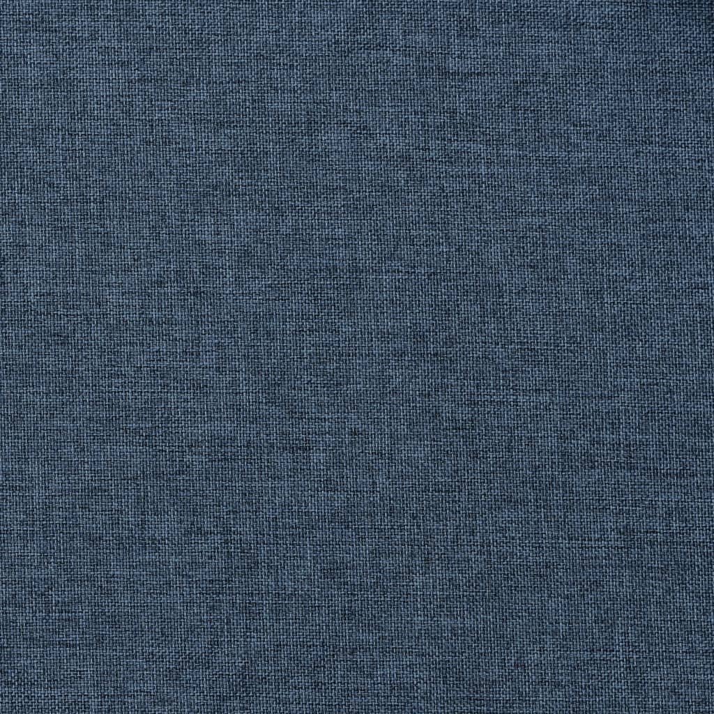 Gordijnen linnen-look verduisterend ogen 2 st 140x245 cm blauw is nu te koop bij PeponiXL, paradijselijk wonen!